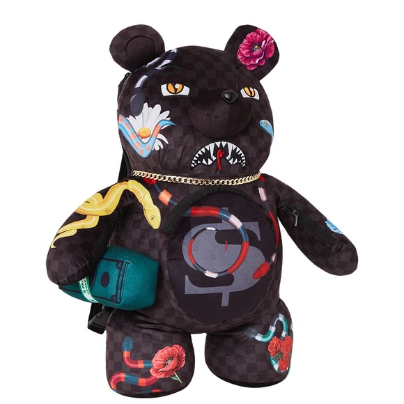 Sprayground JARDIN D'EDEN MONEYBEAR TEDDYBEAR BACKPACK - Picture 5 of 5